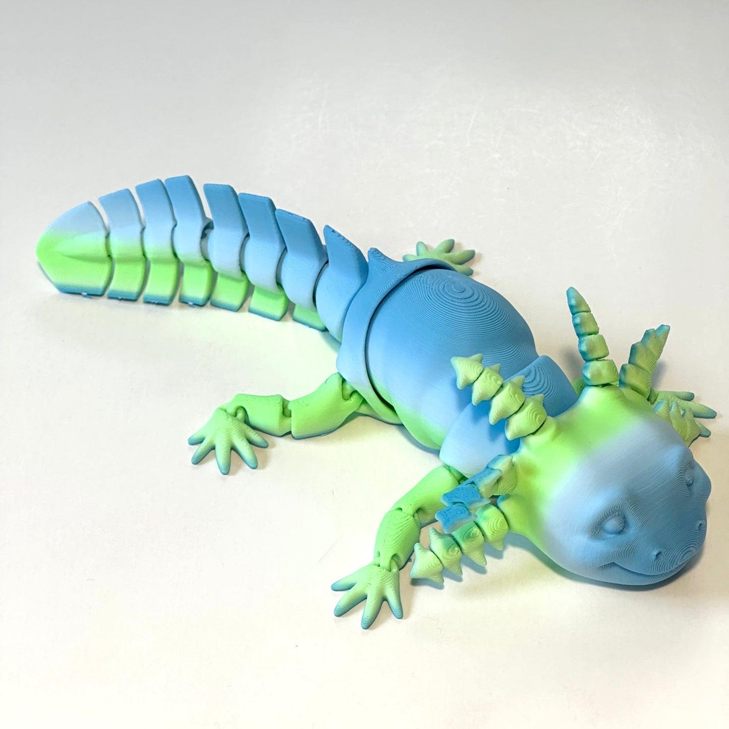 Axolotl - Fully Articulating 3D Printed Figurine