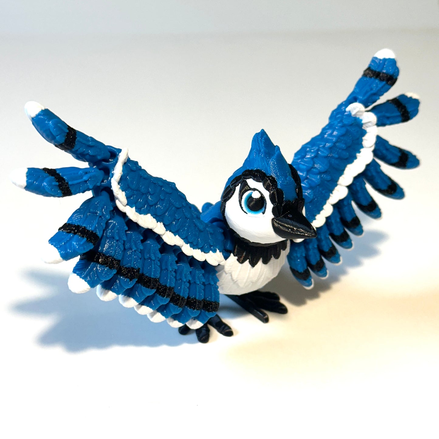 Flexi Blue Jay - 3D Printed Articulating Figure