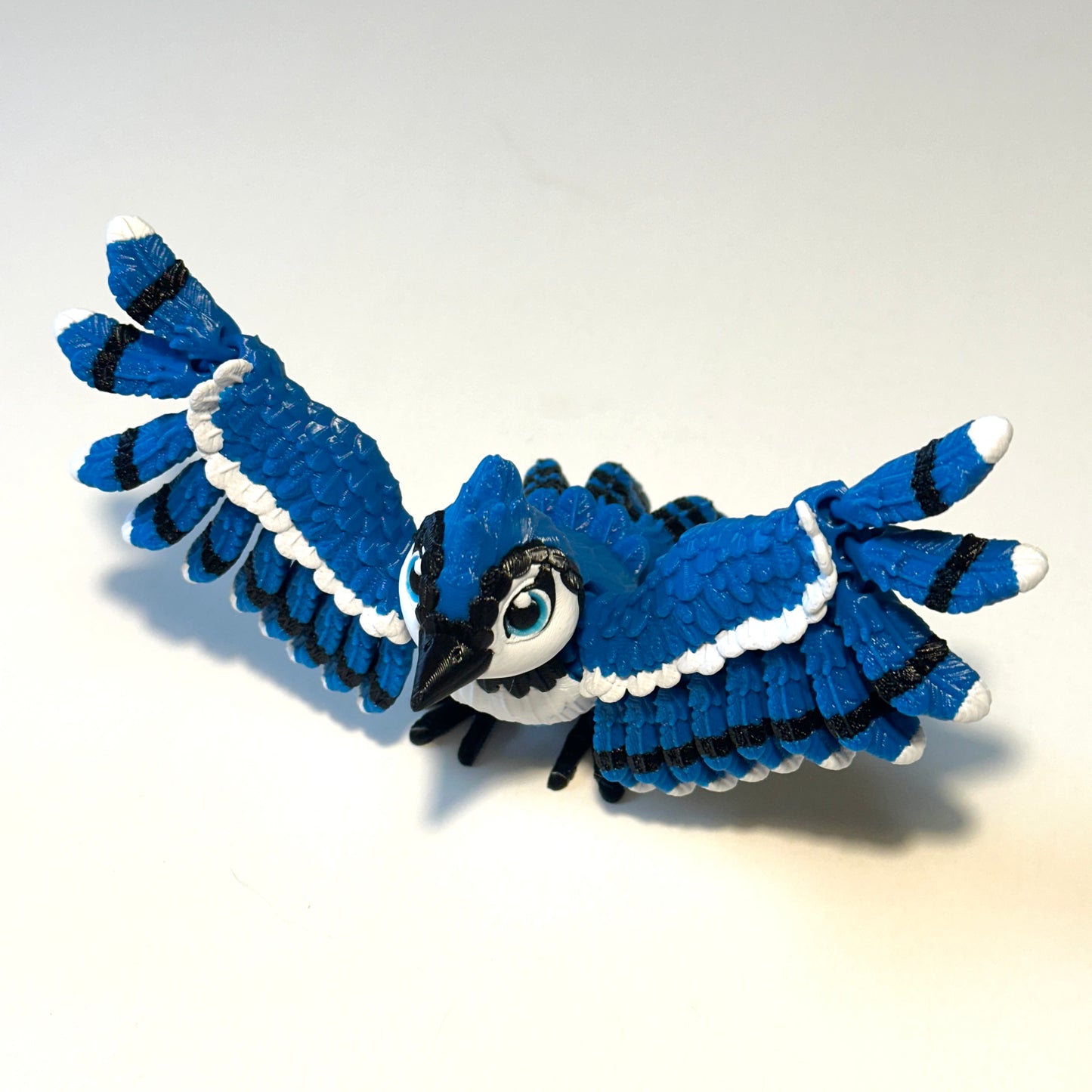 Flexi Blue Jay - 3D Printed Articulating Figure