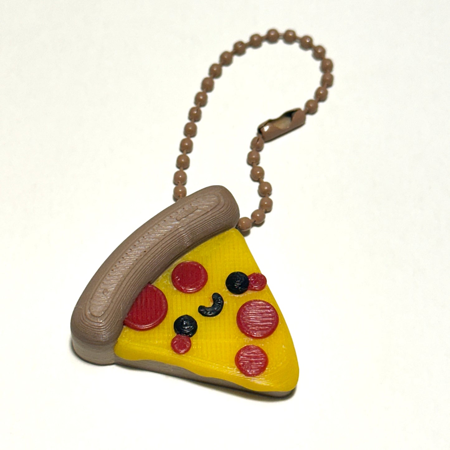 Pizza Slice Keychain - 3D Printed Articulating Figure
