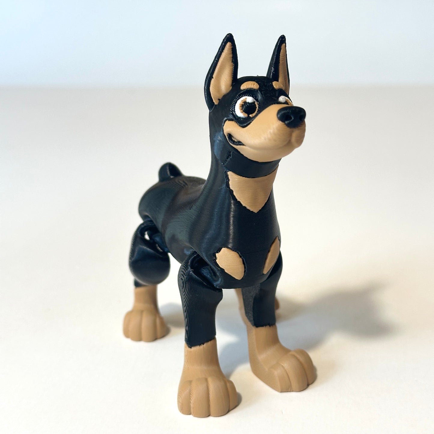 Flexi Dobermann - 3D Printed Articulating Figure