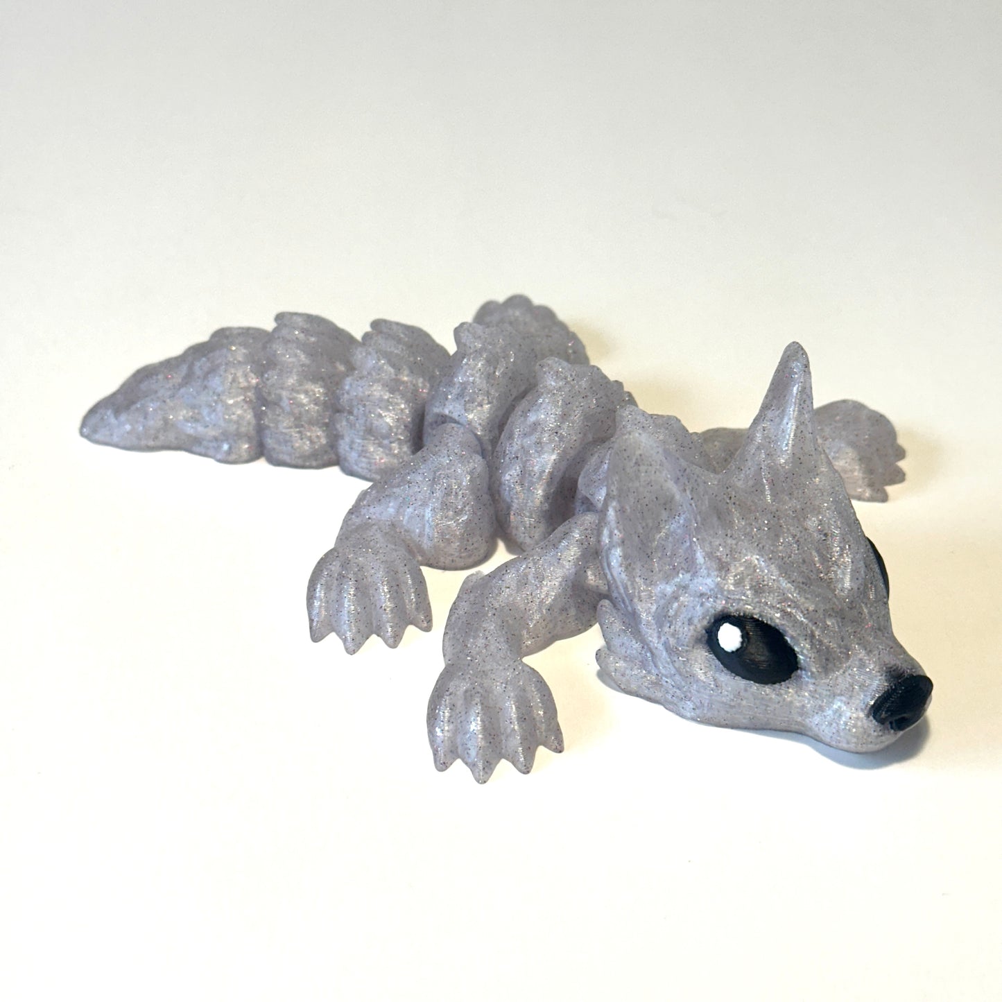 Wolf Pup - 3D Printed Articulating Figure