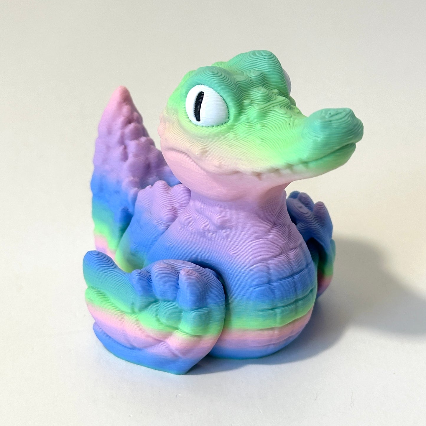 Quackodile - 3D Printed Articulating Figure