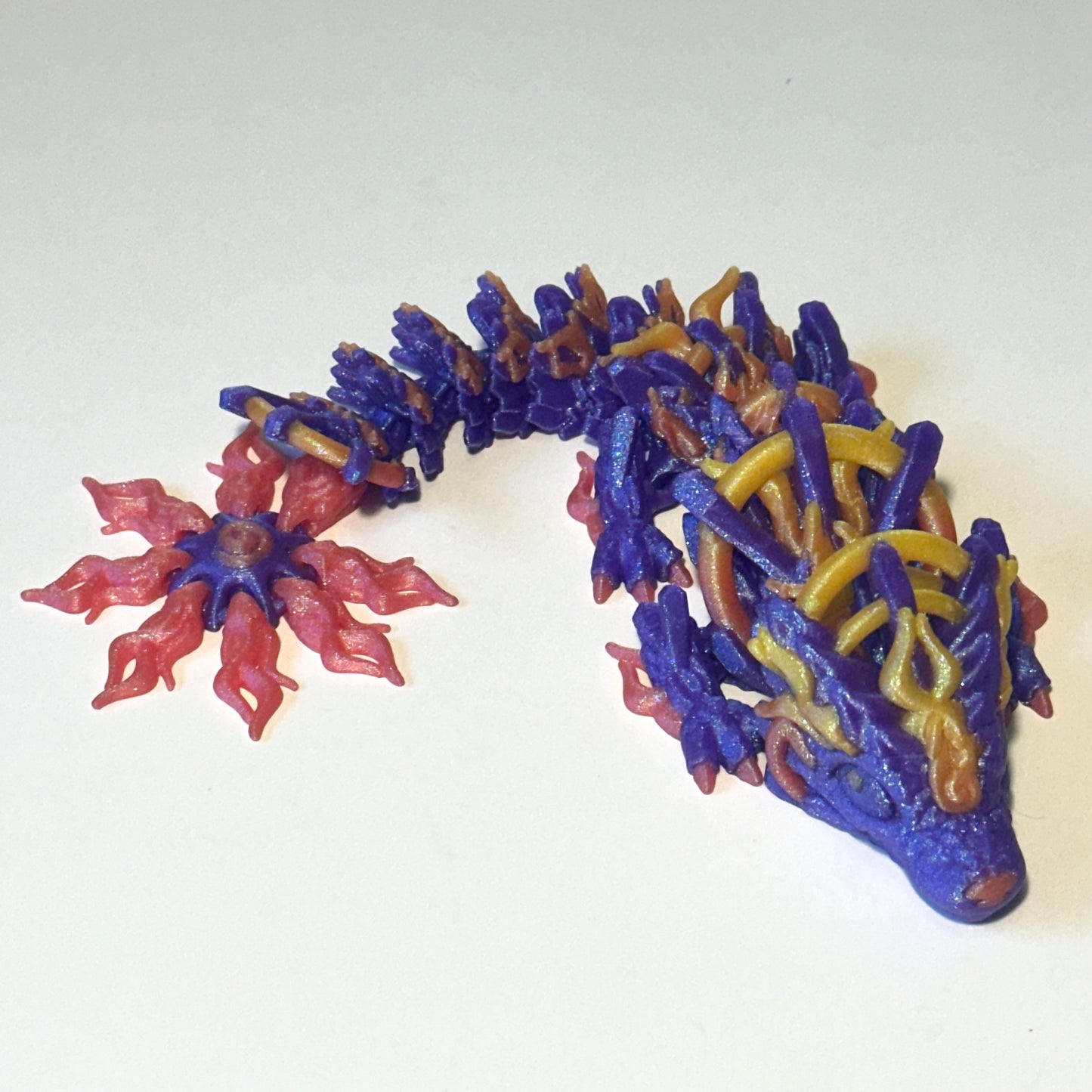 Baby Solar Dragon - 3D Printed Articulating Figure