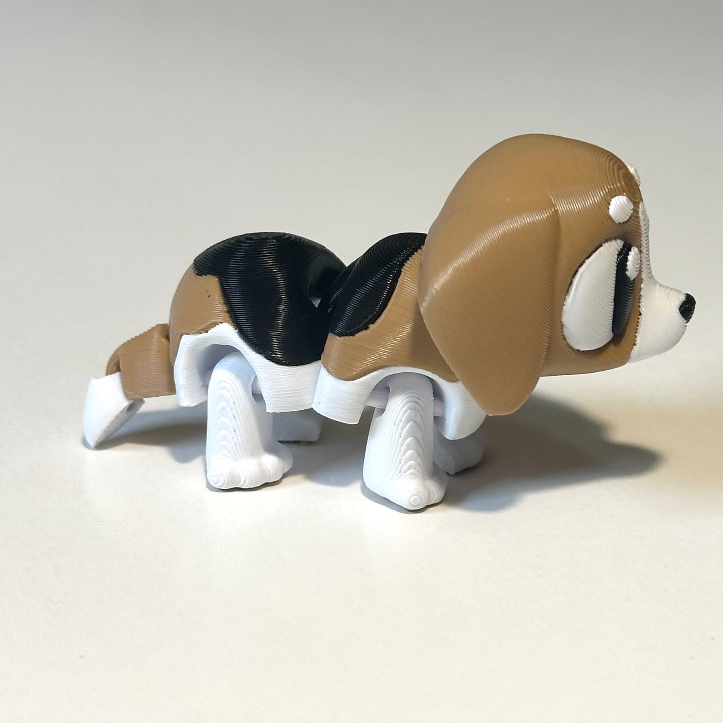 Flexi Baby Beagle - 3D Printed Articulating Figure