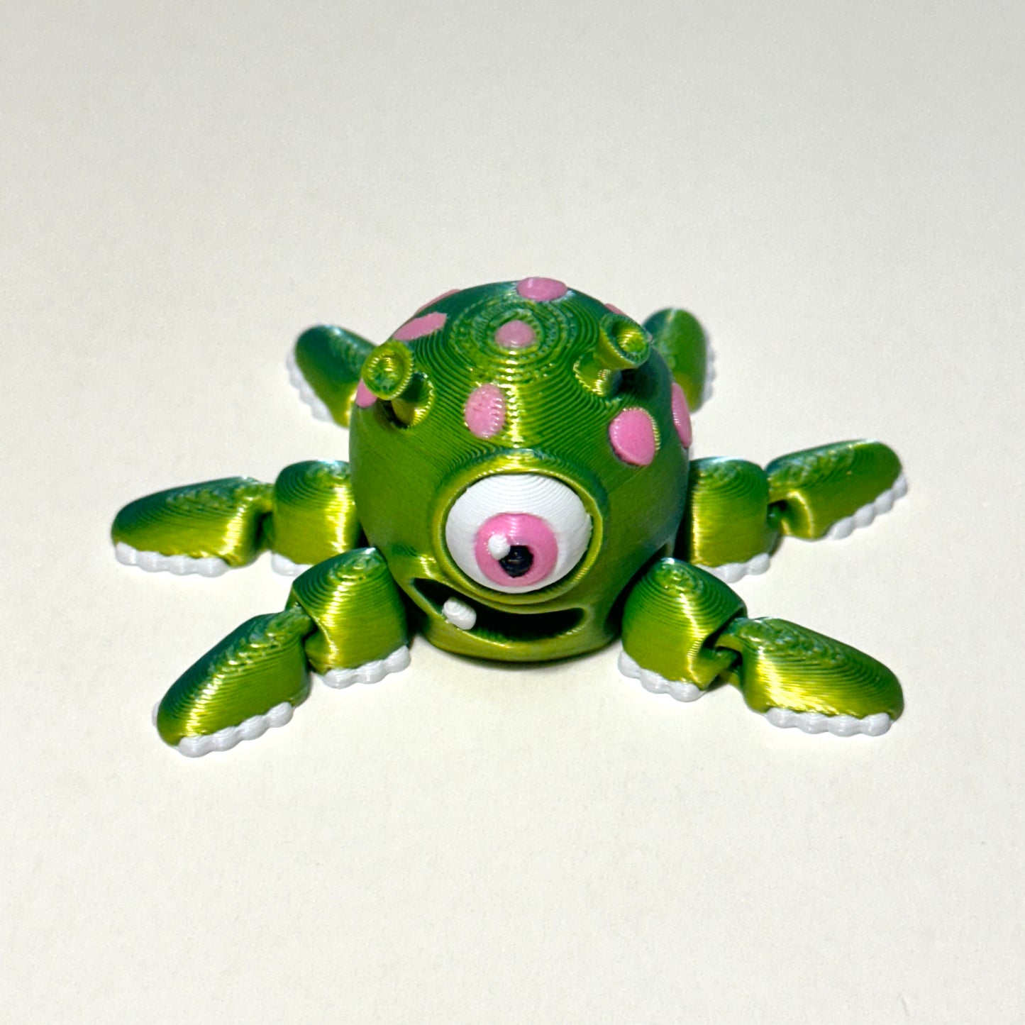 Alien Pencil Spinner "Bob" - 3D Printed Articulating Figure