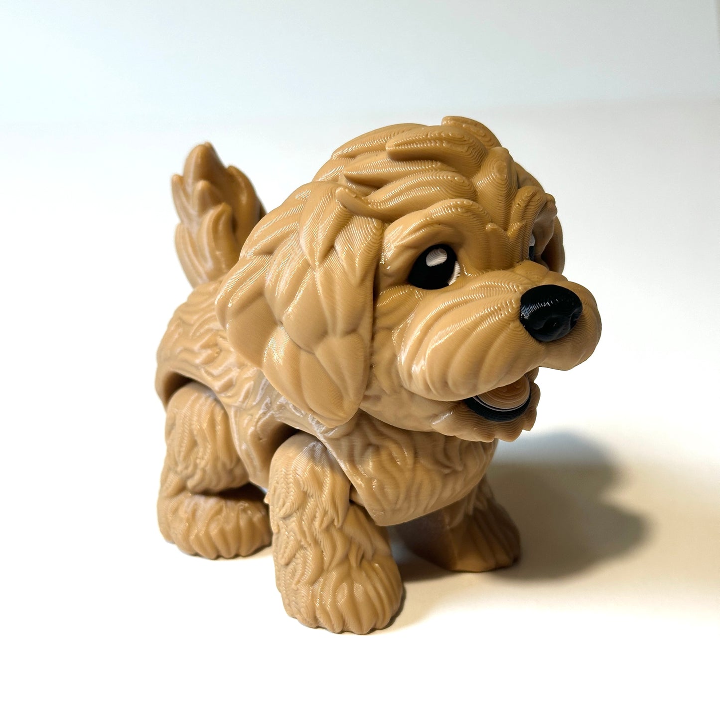 Goldendoodle - 3D Printed Articulating Figure