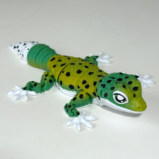 Flexi Leopard Gecko - 3D Printed Articulating Figure