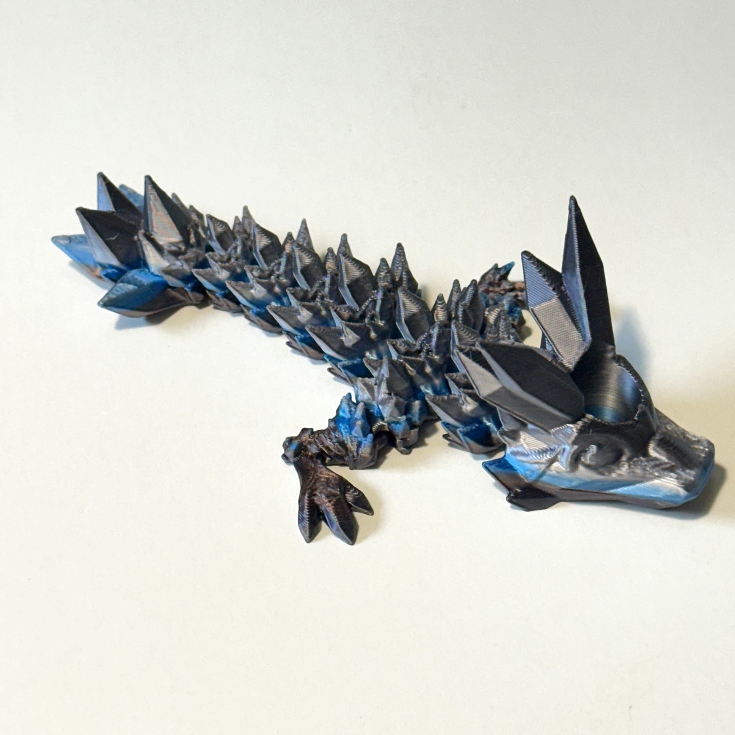 Crystal Tadling Straw Topper - 3D Printed Articulating FIgure
