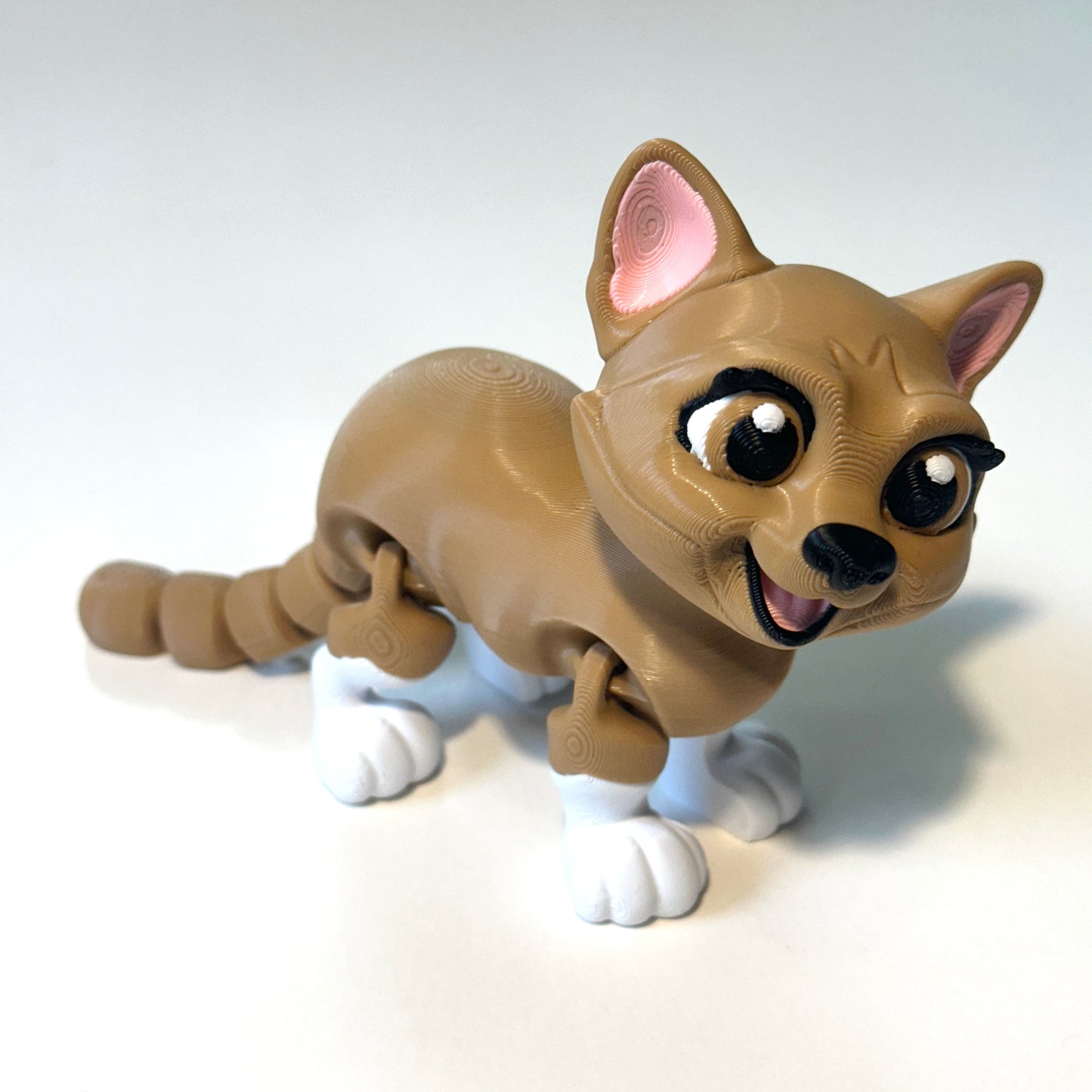 Flexi Cat - 3D Printed Articulating Figure