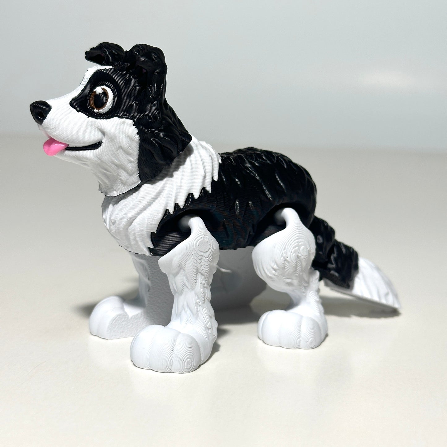 Border Collie - 3D Printed Articulating Figure