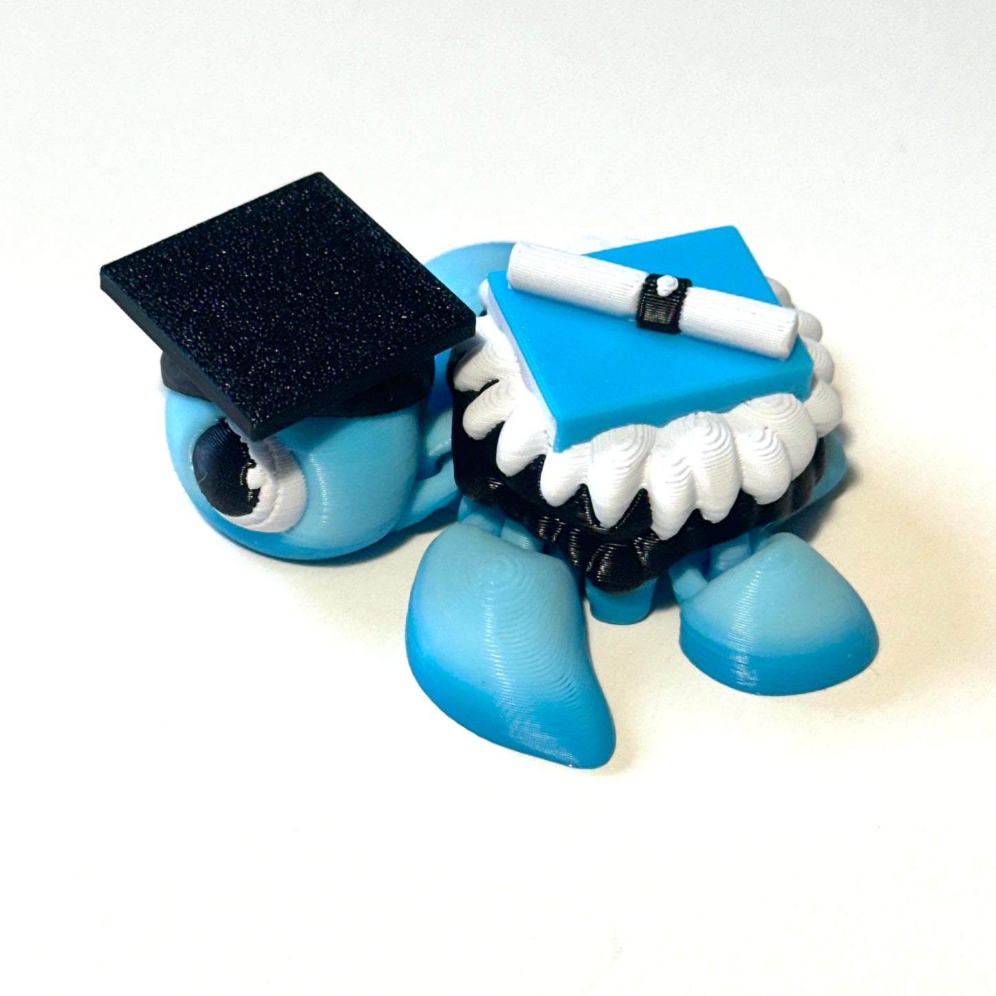 Graduation Turtle - 3D Printed Articulating Figure