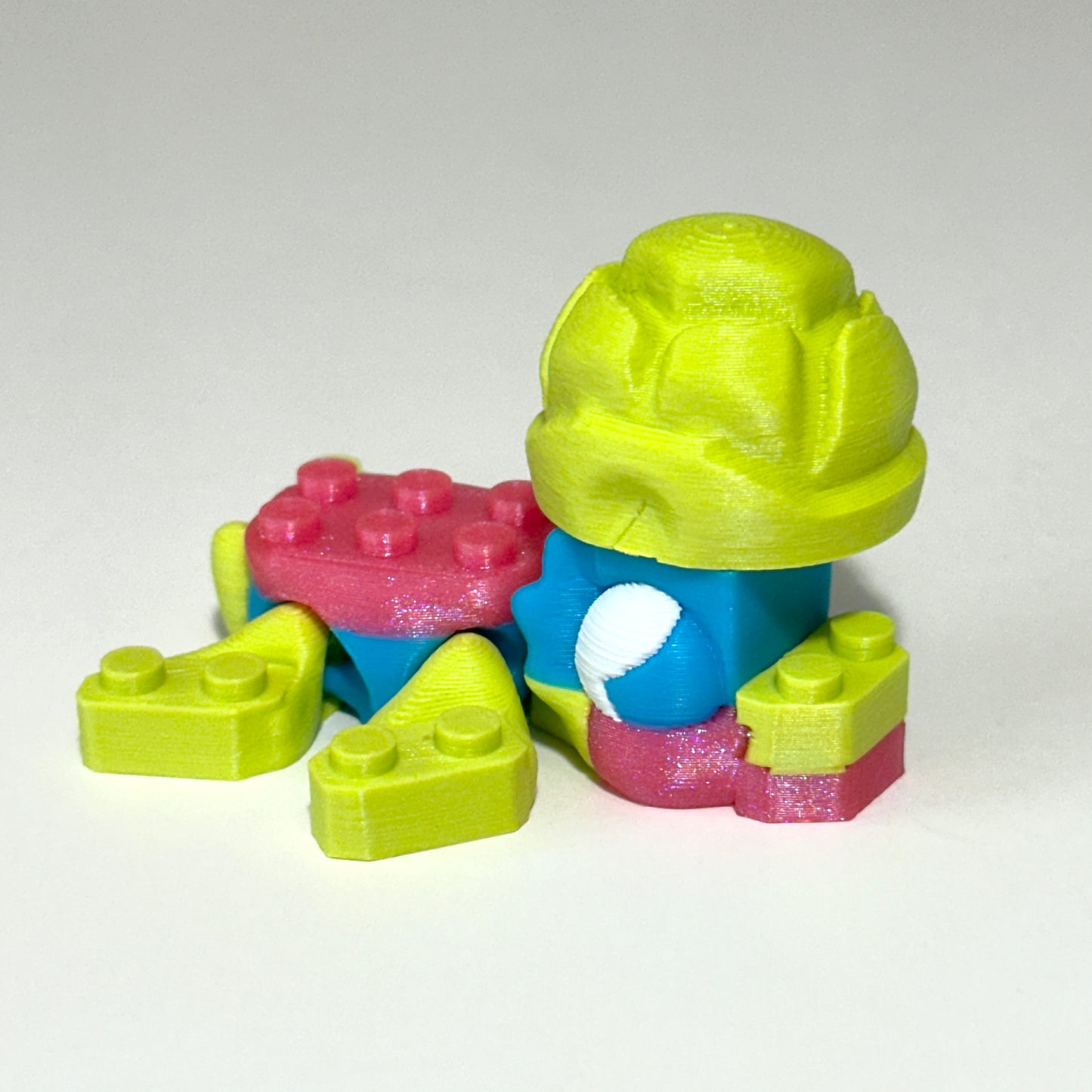 Bricky Turtle - 3D Printed Articulating Figure