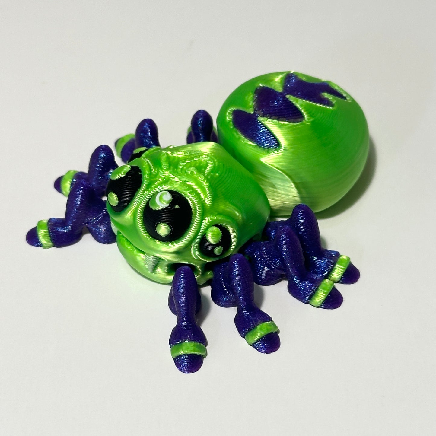 Mini Flexi Spider - 3D Printed Articulating Figure