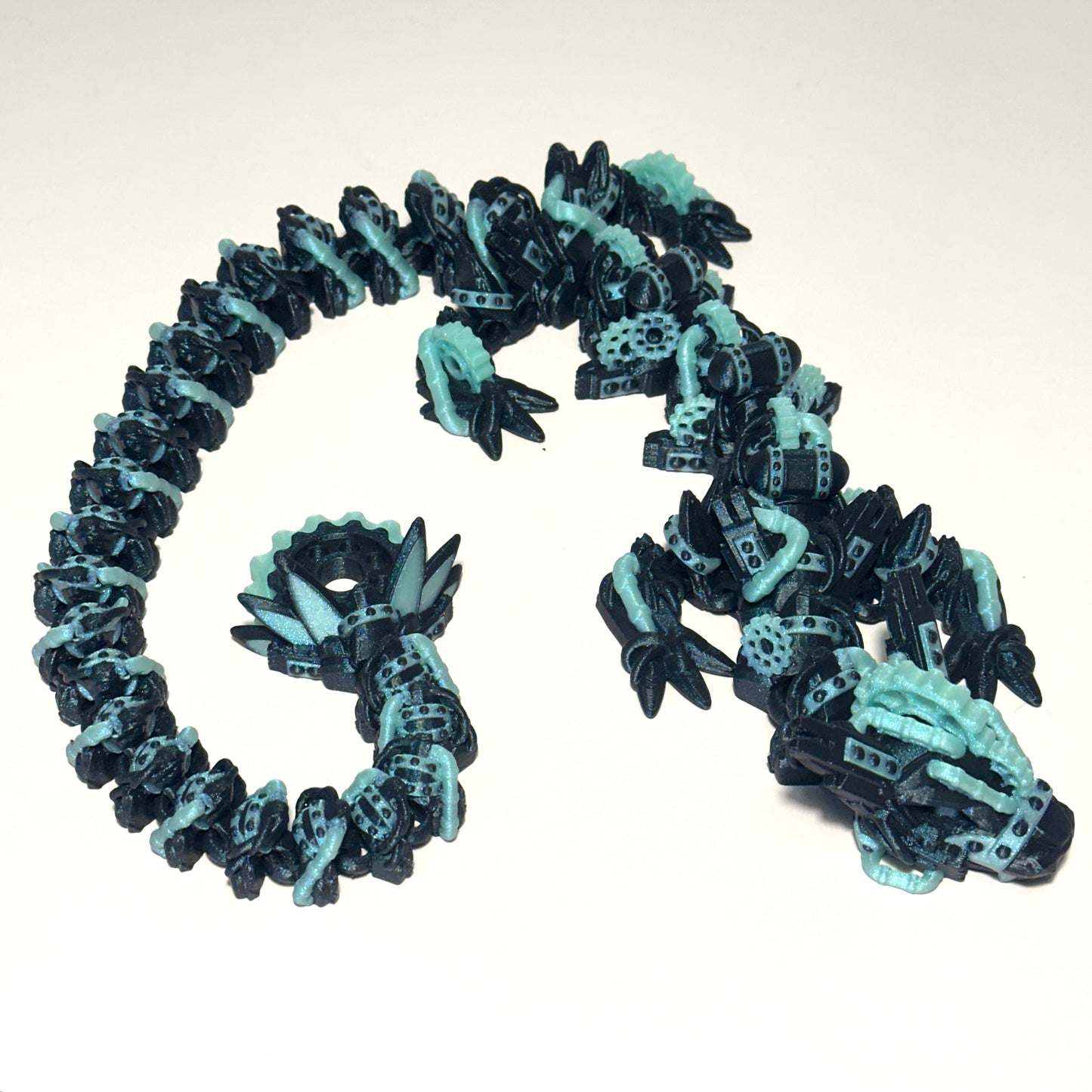 Steam Punk Dragon - 3D Printed Articulating Figure