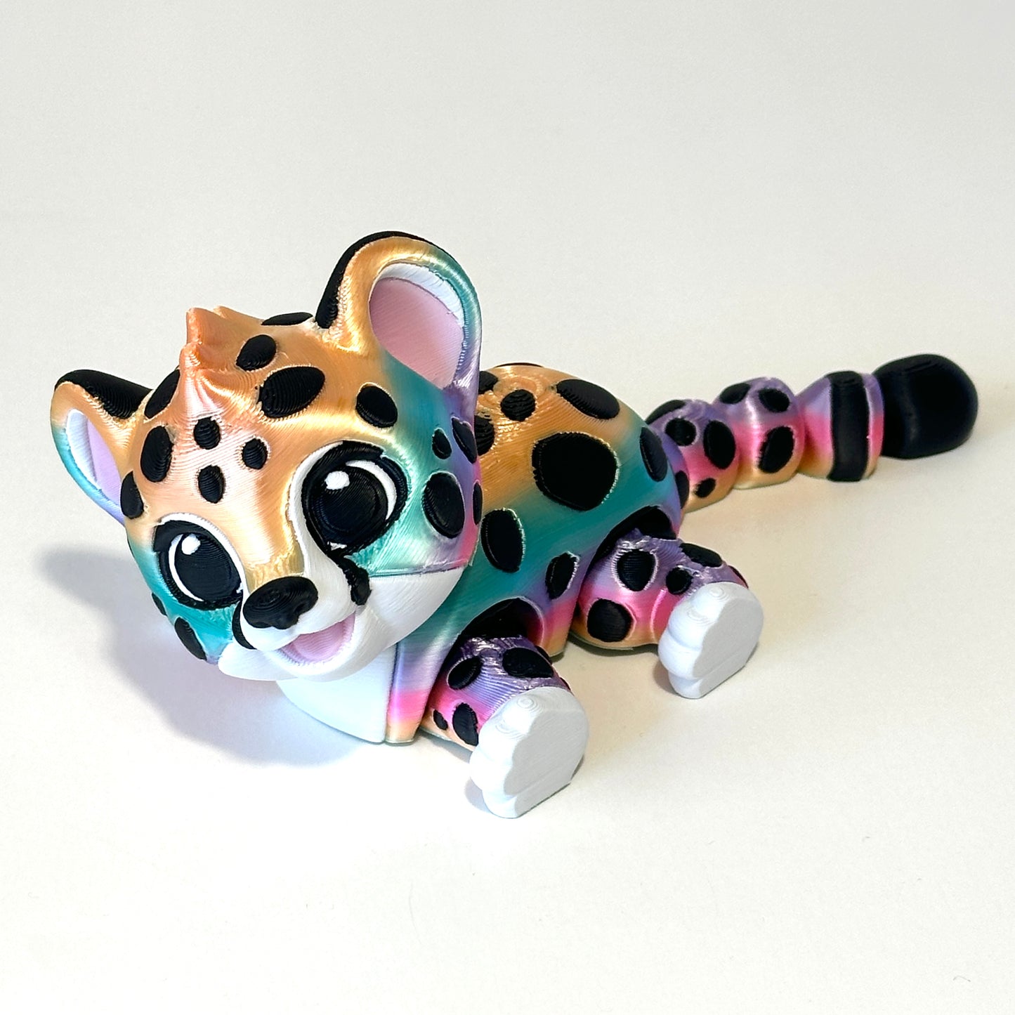 Baby Cheetah - 3D Printed Articulating Figure