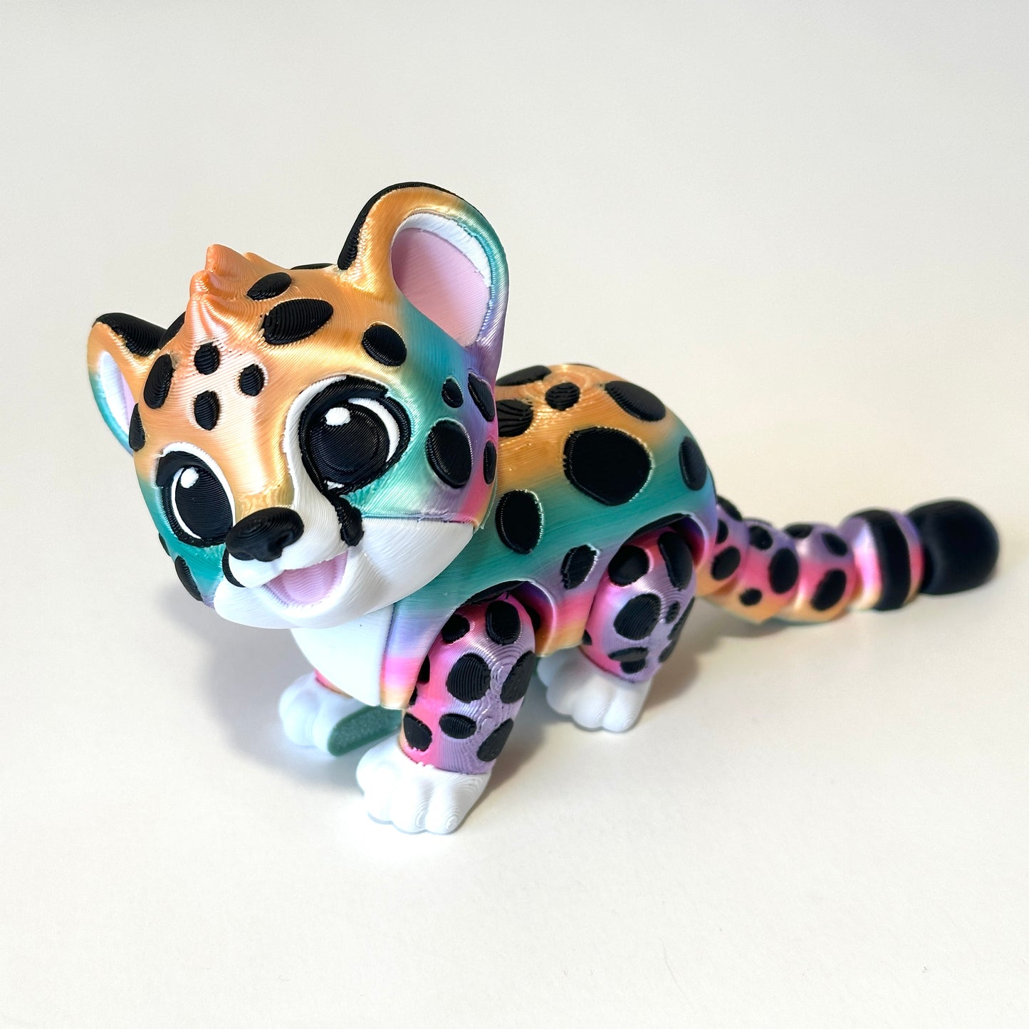 Baby Cheetah - 3D Printed Articulating Figure