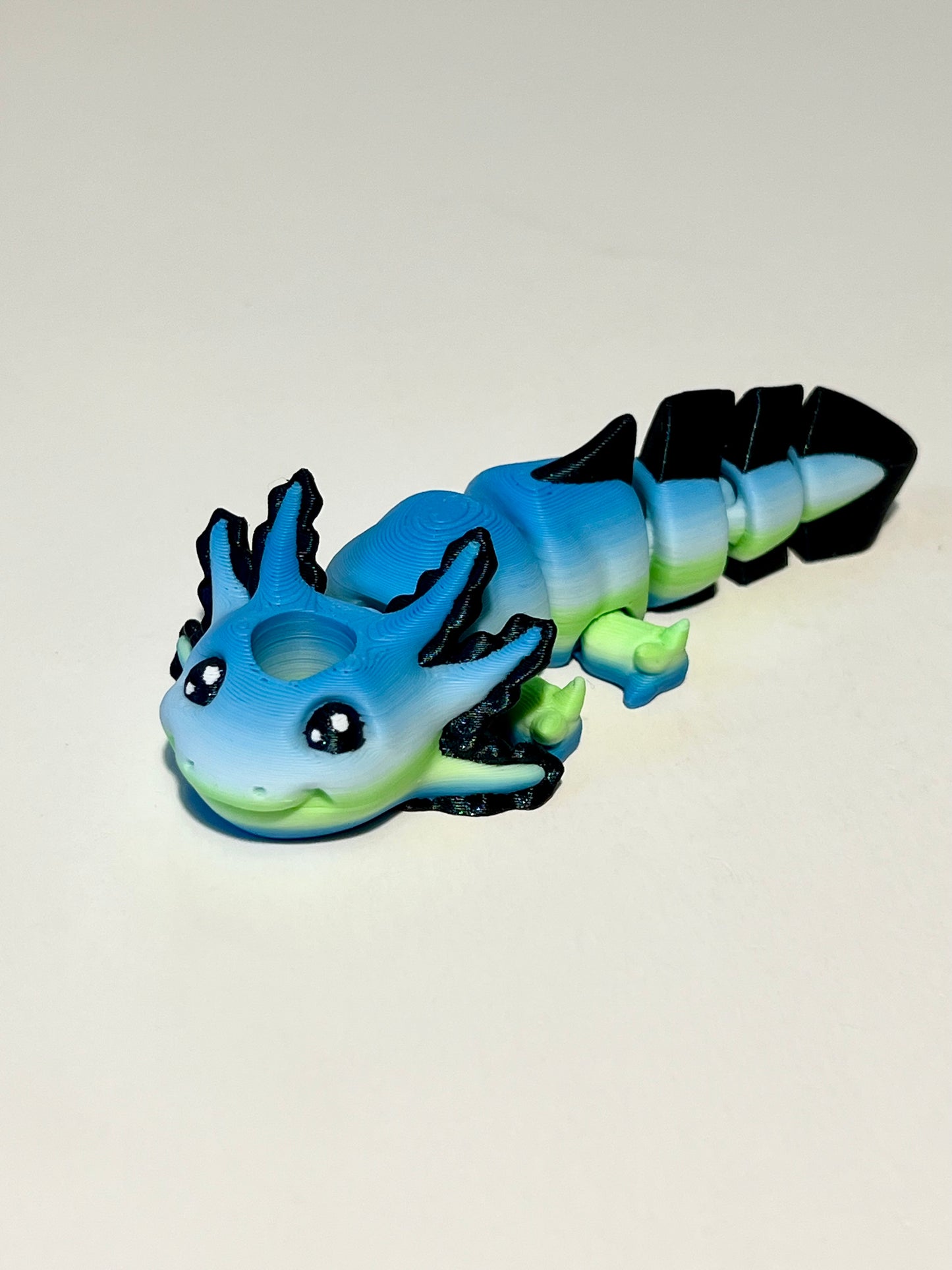 Baby Axolotl - 3D Printed Articulating Figure