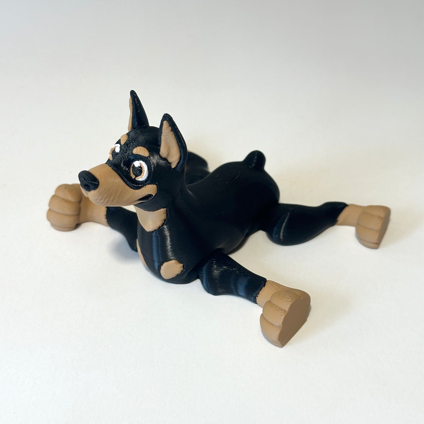 Flexi Dobermann - 3D Printed Articulating Figure