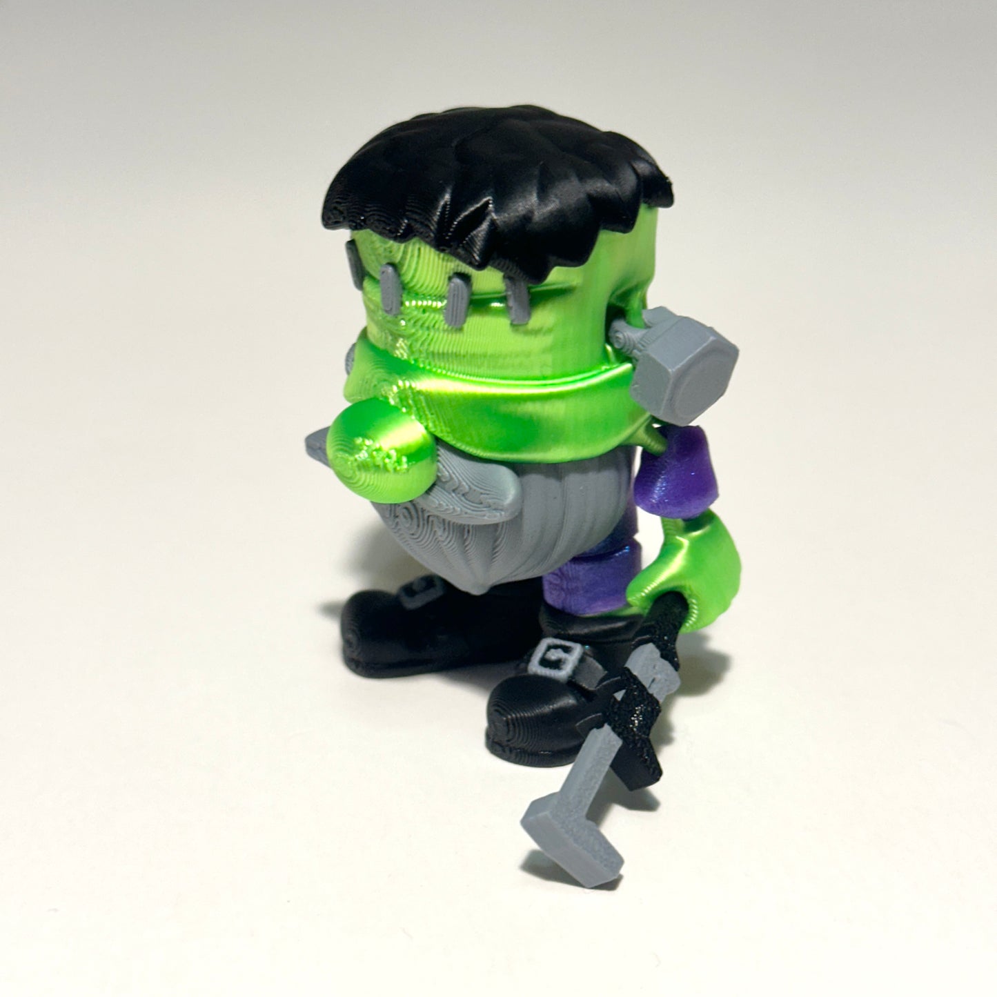 Frankenstein Gnome - 3D Printed Articulating FIgure