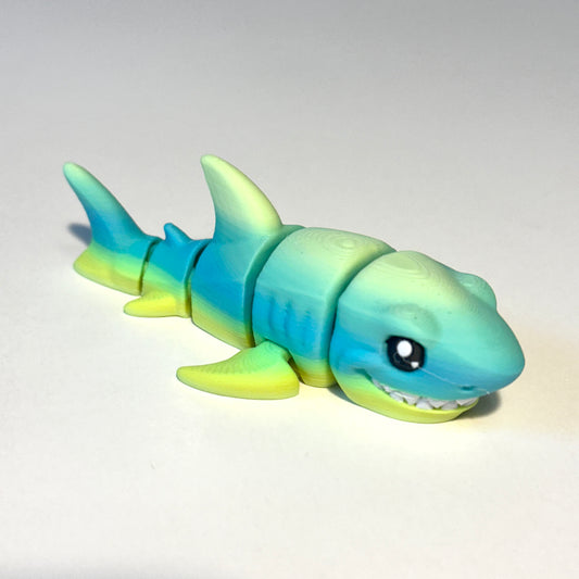 Mini Great White Shark - 3D Printed Articulating Figure