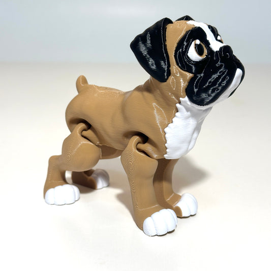 Flexi Boxer Nyxie - 3D Printed Articulating Figure