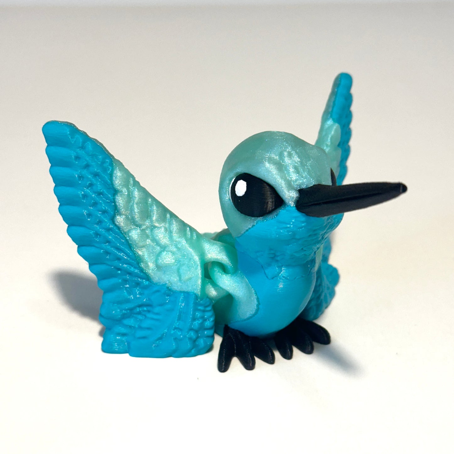 Flexi Hummingbird - 3D Printed Articulating Figure