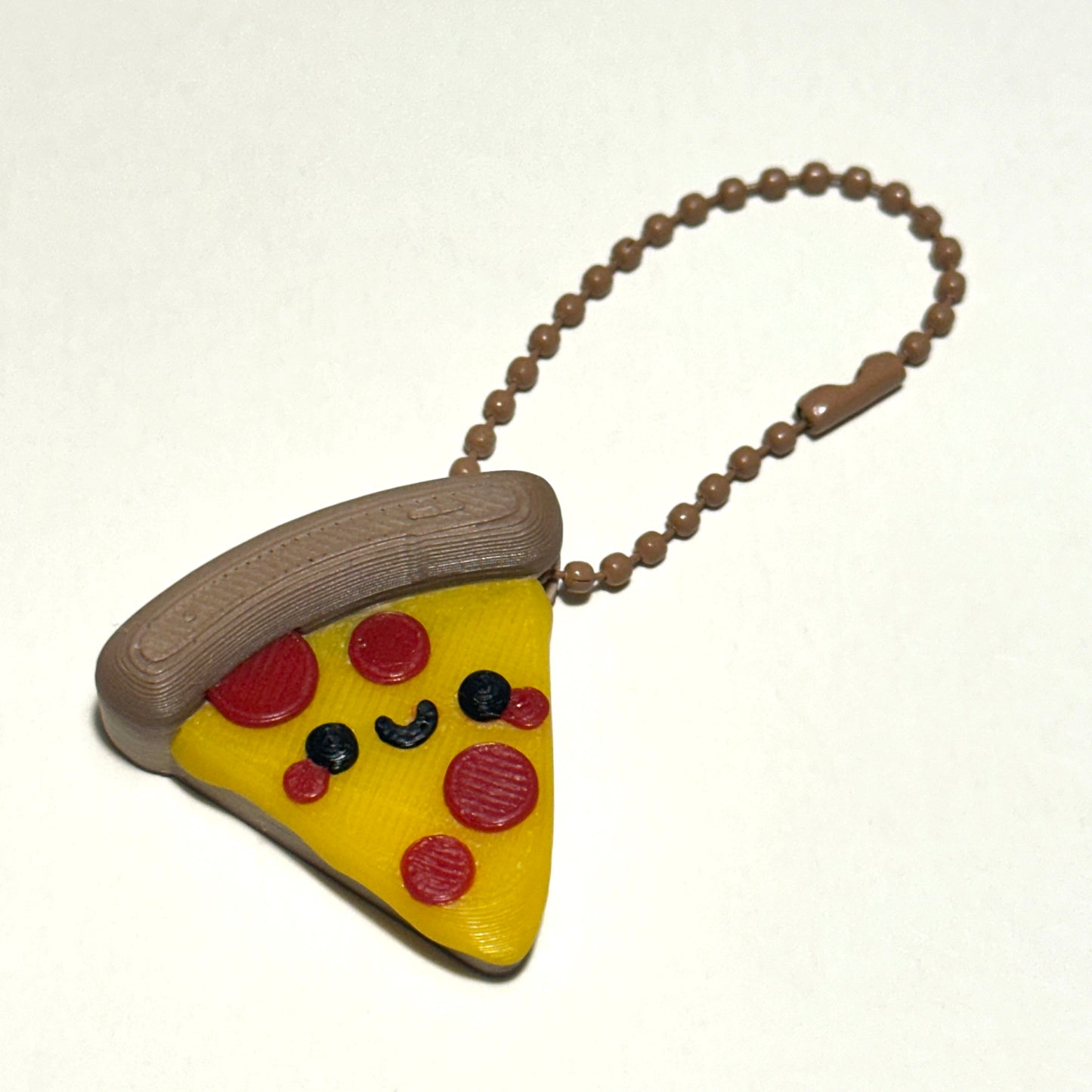 Pizza Slice Keychain - 3D Printed Articulating Figure