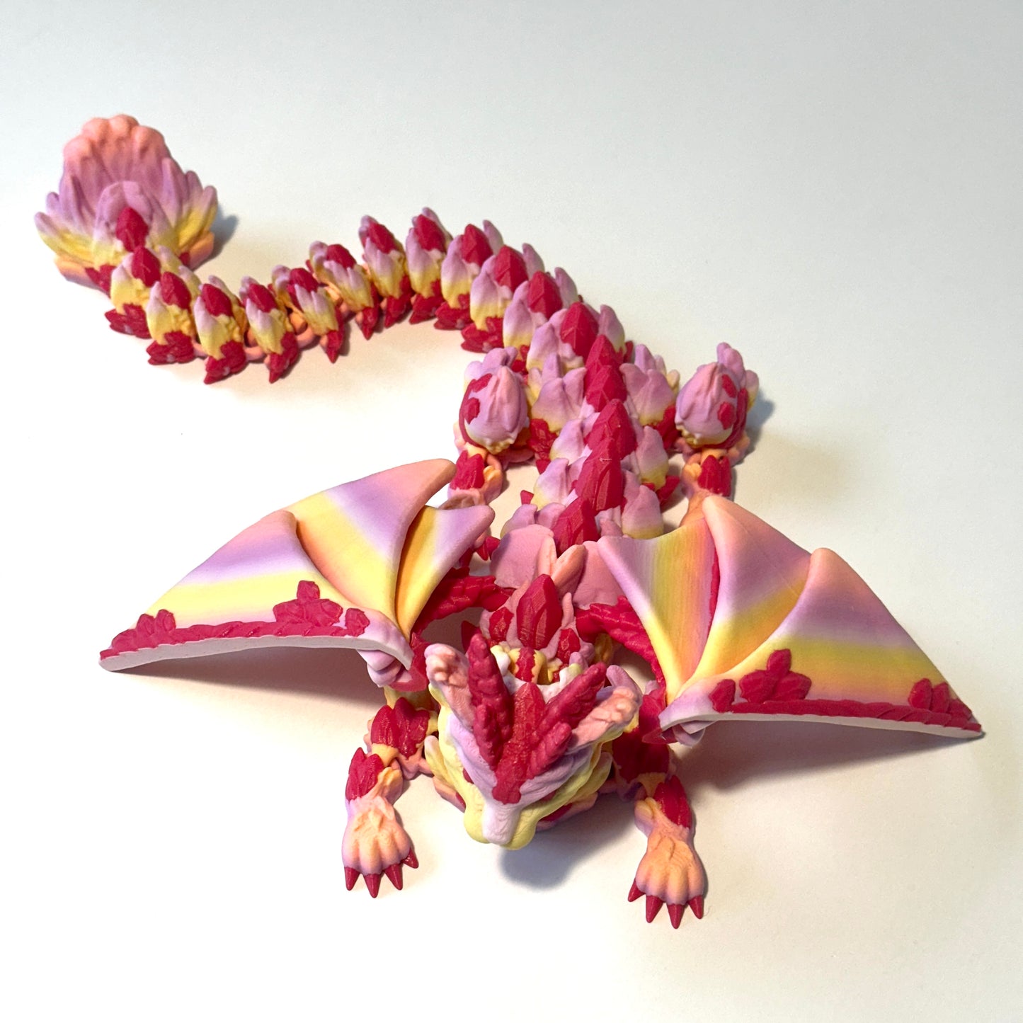 Cat Dragon - 3D Printed Articulating Figure