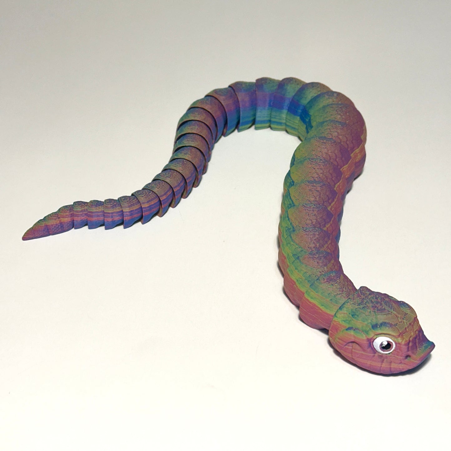 Hog Nose Snake - 3D Printed Articulating Figure
