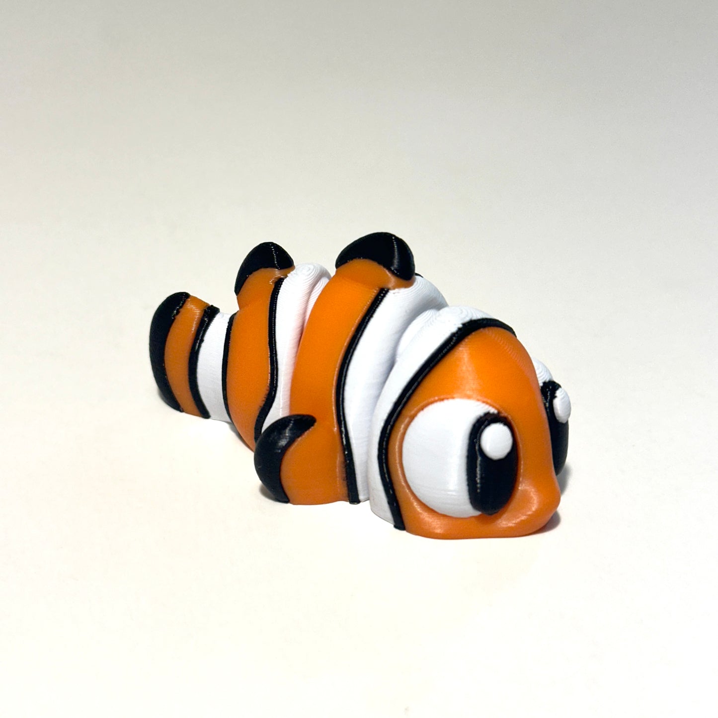 Flexi Clownfish - 3D Printed Articulating Figure