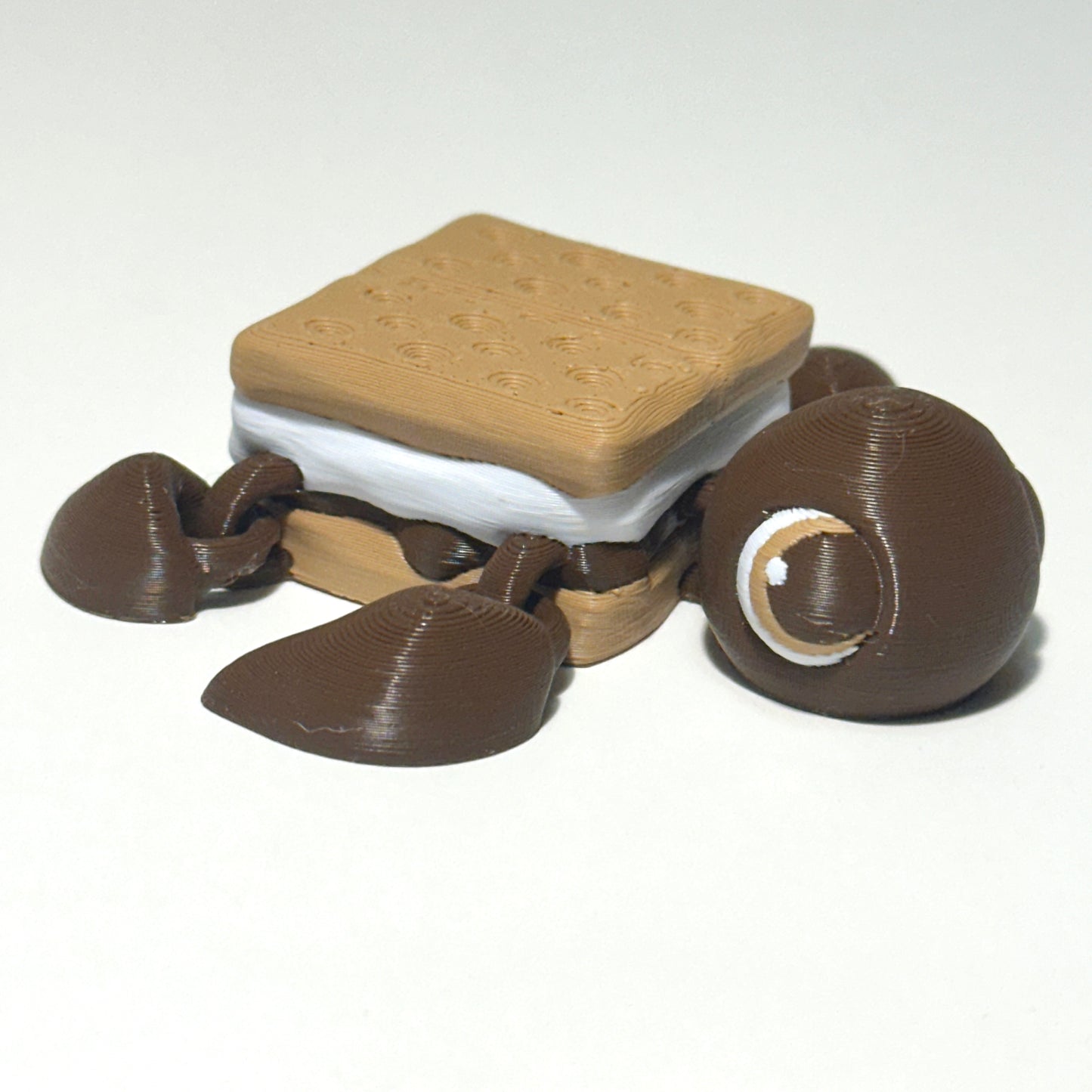 RA S'mores Turtle - 3D Printed Articulating Figure