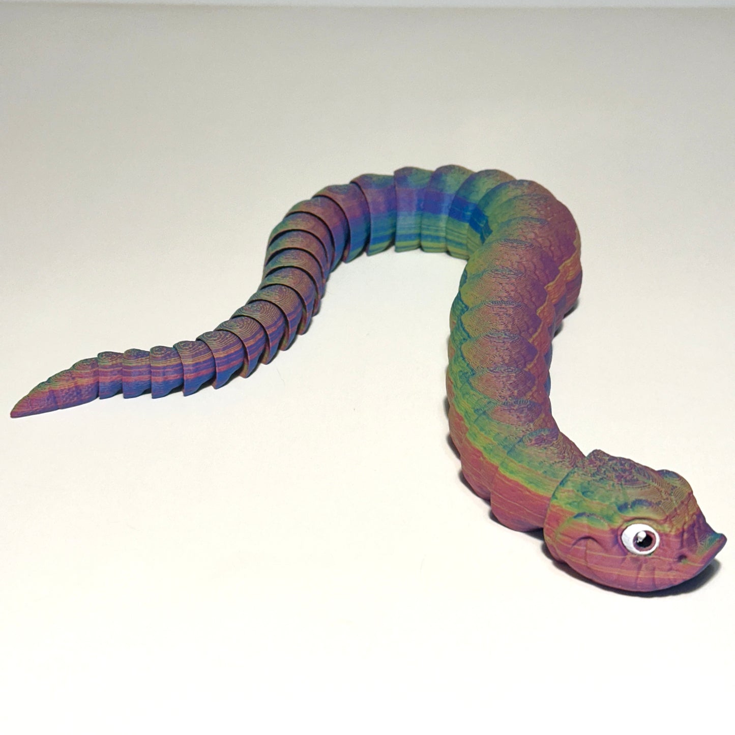 Hog Nose Snake - 3D Printed Articulating Figure