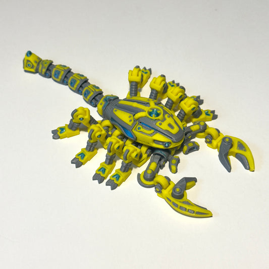 Cyber Scorpion - 3D Printed Articulating Figure