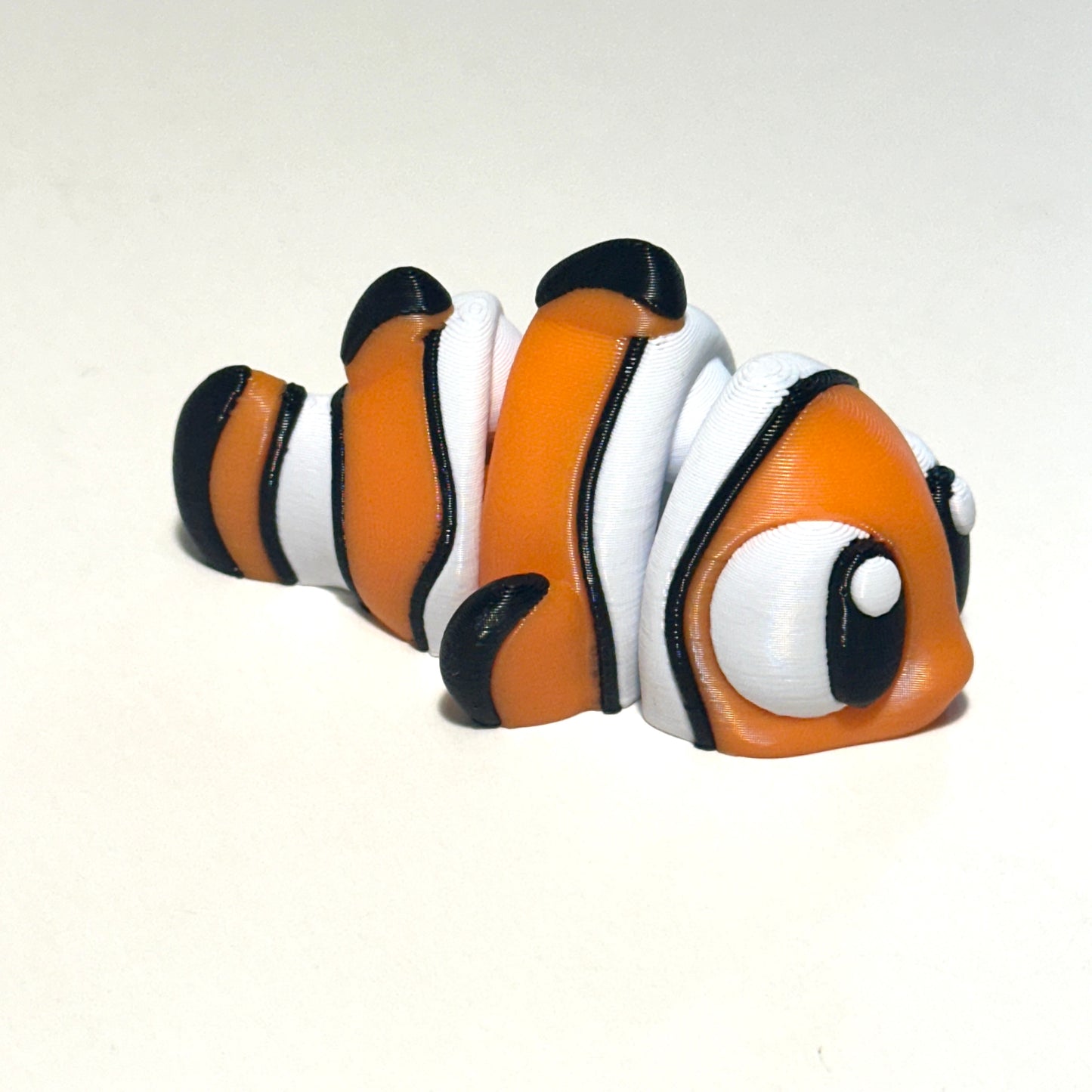 Flexi Clownfish - 3D Printed Articulating Figure