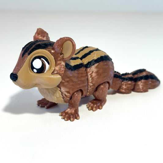Flexi Chipmunk - 3D Printed Articulating FIgure