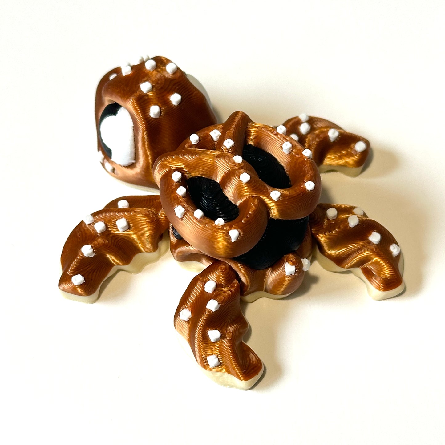 Pretzel Turtle - 3D Printed Articulating Figure