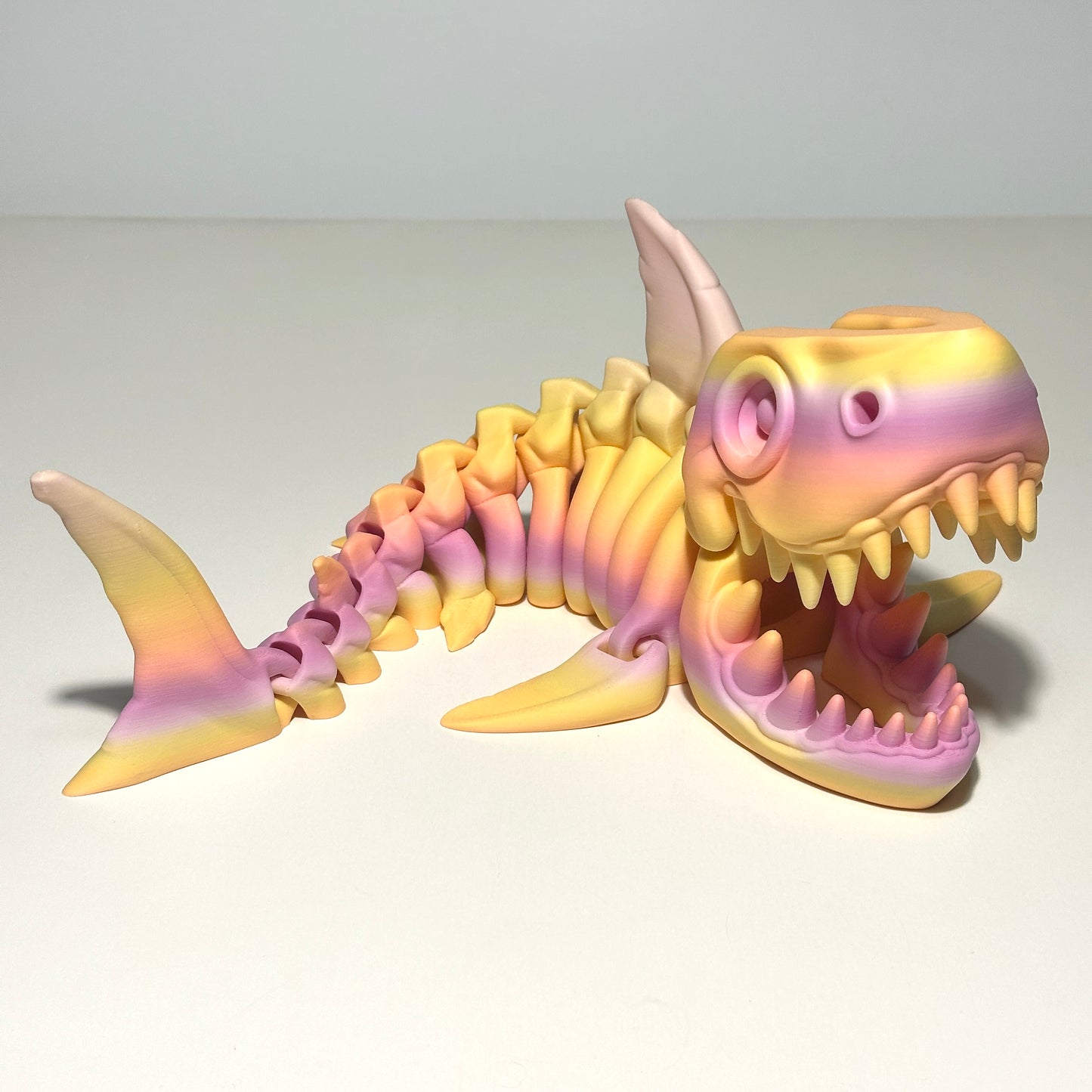 Giant Skeleton Shark - 3D Printed Articulating