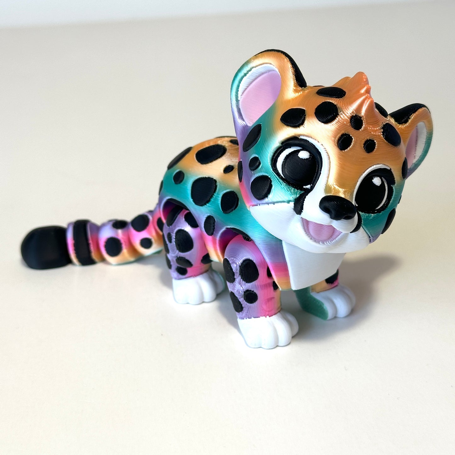 Baby Cheetah - 3D Printed Articulating Figure