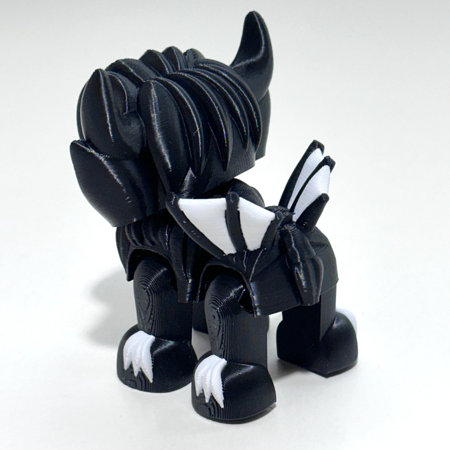Halloween Highland Cow - 3D Printed Articulating Figure