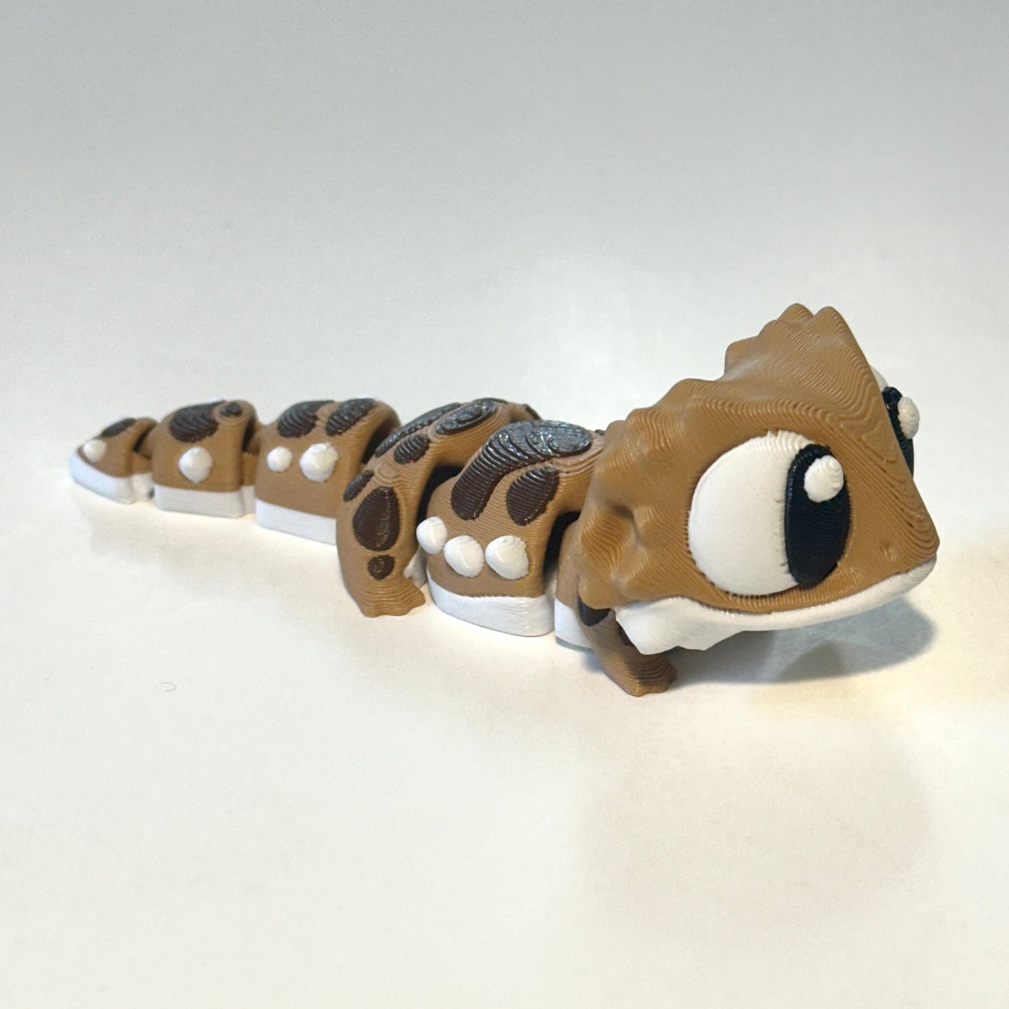 Baby Bearded Dragon - 3D Printed Articulating Figure