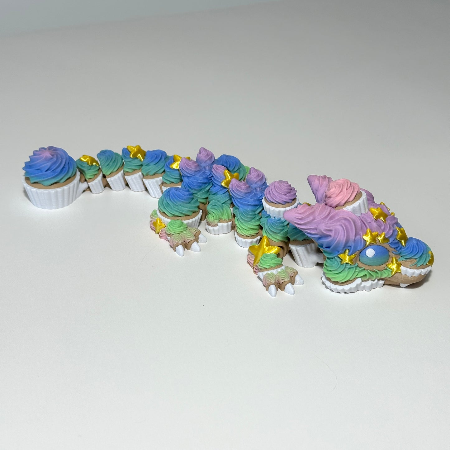 Baby Birthday Dragon - 3D Printed Articulating Figure