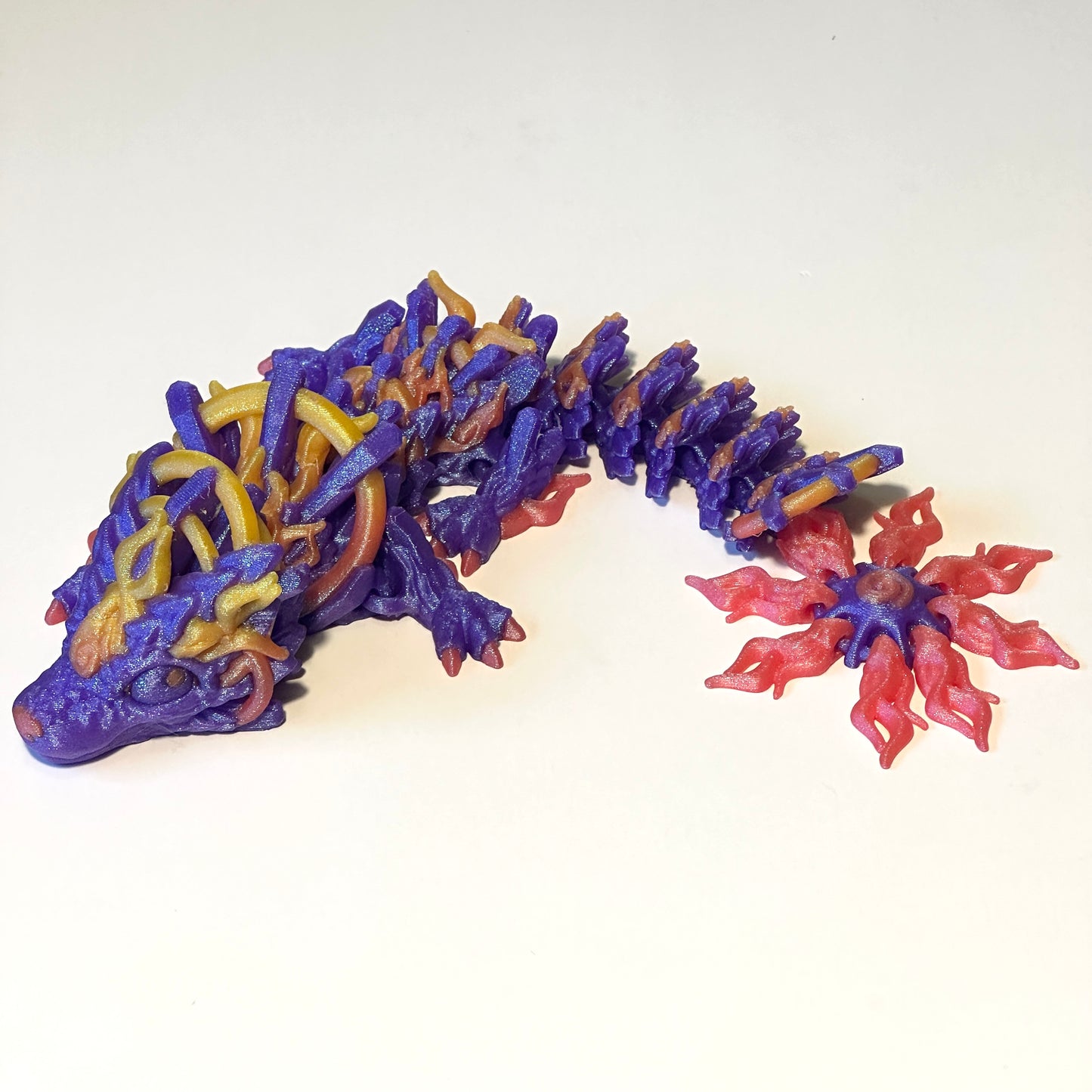 Baby Solar Dragon - 3D Printed Articulating Figure