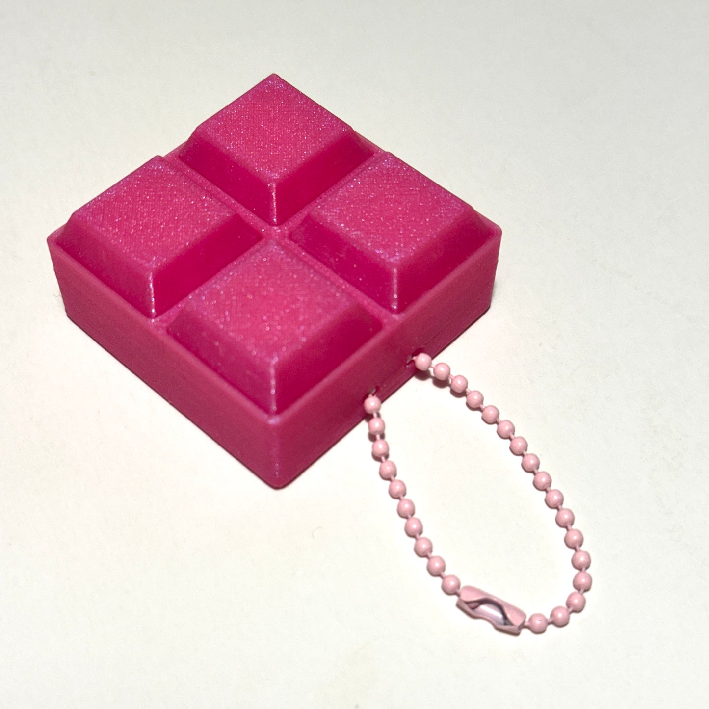 Block Game Fidget Clicker - 3D Printed