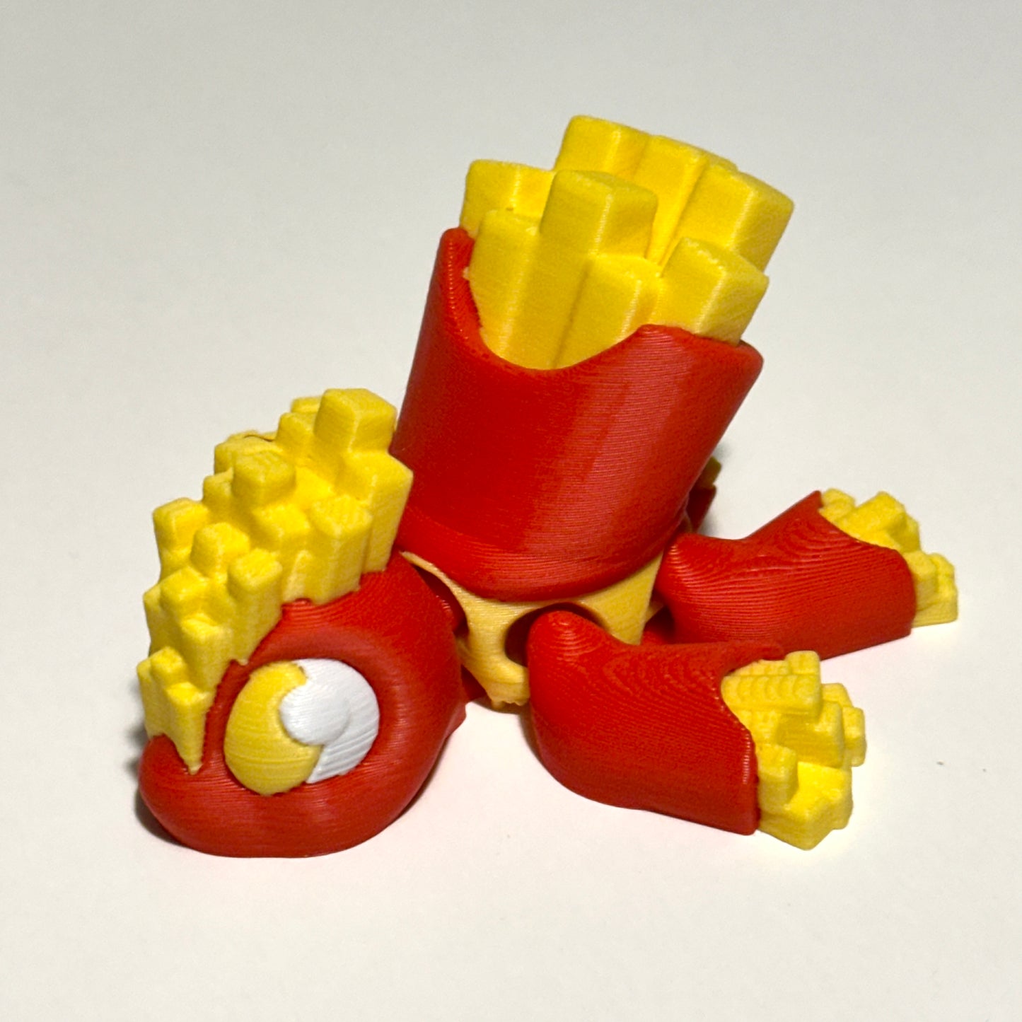 Fries Turtle - 3D Printed Articulating Figure