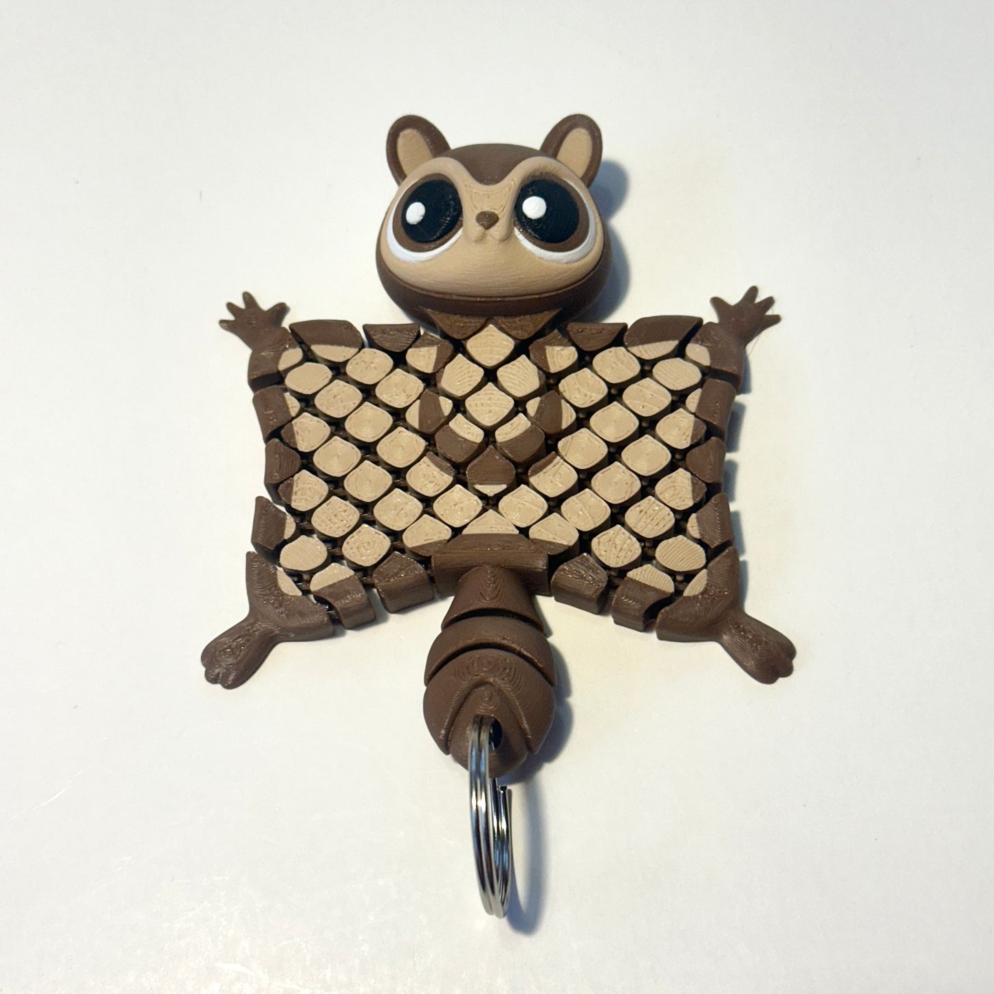 Merle The Flying Squirrel - 3D Printed Articulating Figure