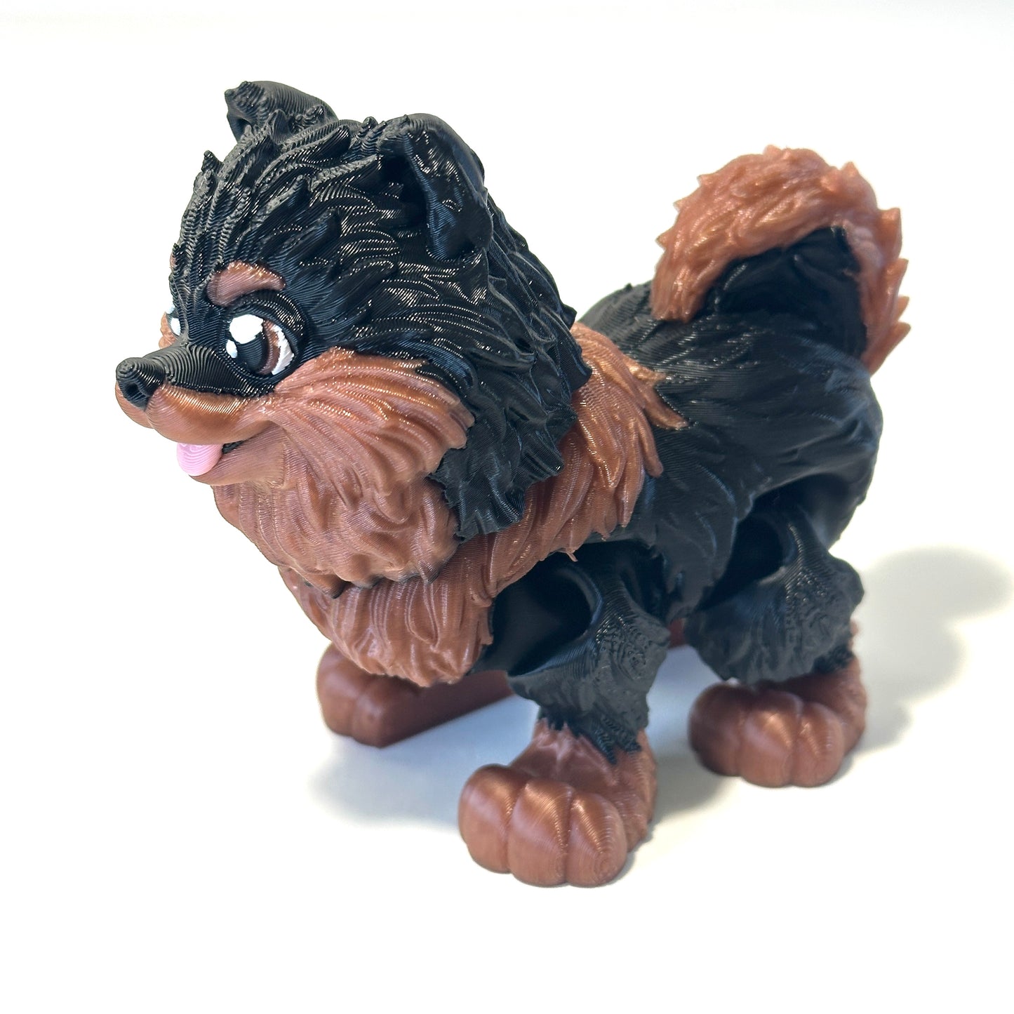Flexi Pomeranian - 3D Printed Articulating Figure