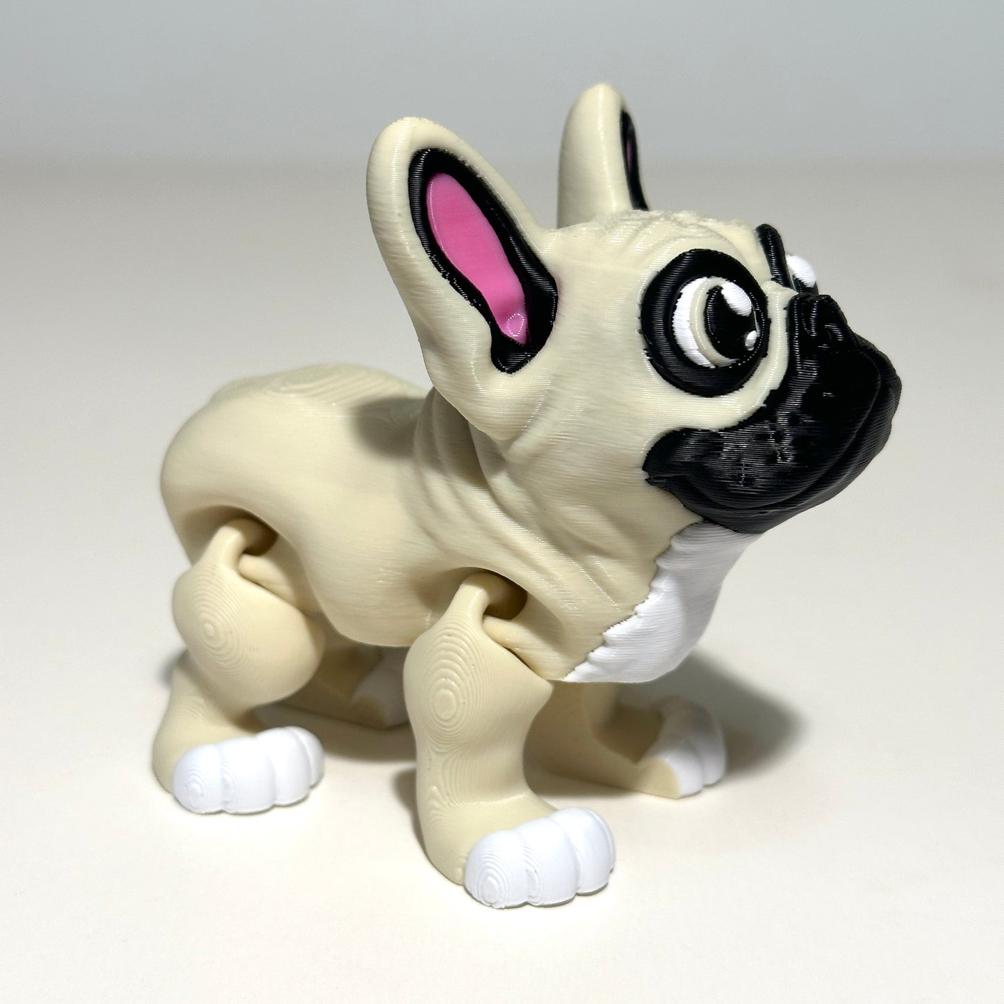 Flexi French Bulldog - 3D Printed Articulating Figure