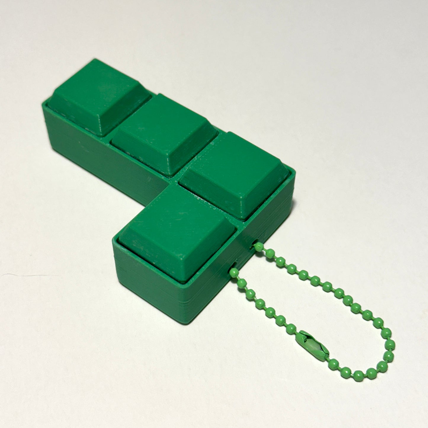 Block Game Fidget Clicker - 3D Printed