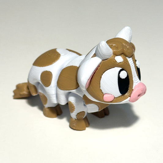 Flexi Cow - 3D Printed Articulating Figure